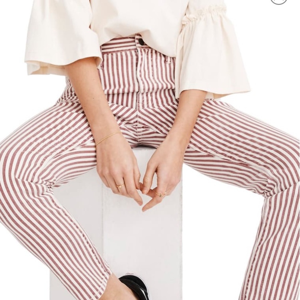 Madewell High Waist Slim Boyfriend Jeans